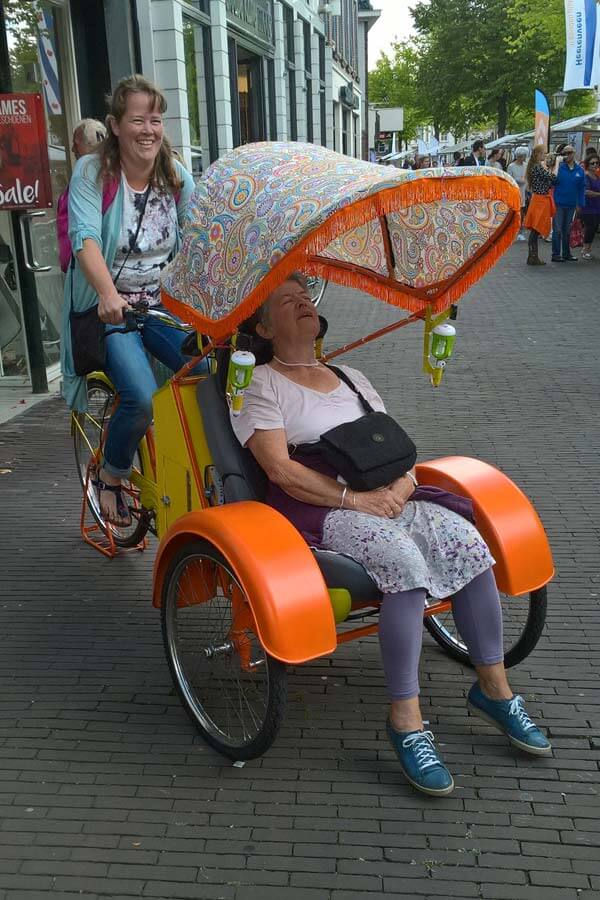 Do it yourself street animation Relax Riksja