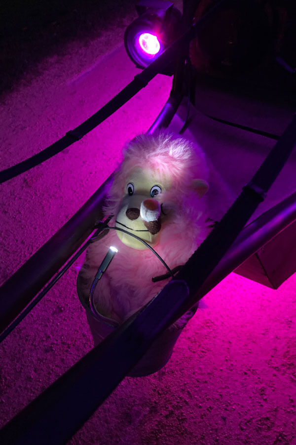 De collector mobiele Halloween act